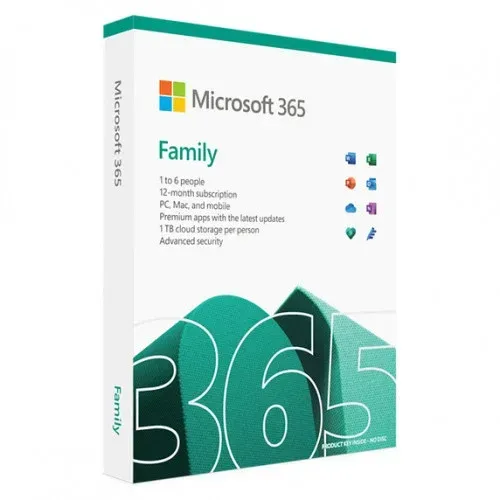 Office 365 Family Account in user's own email 1TB 1Year (global)