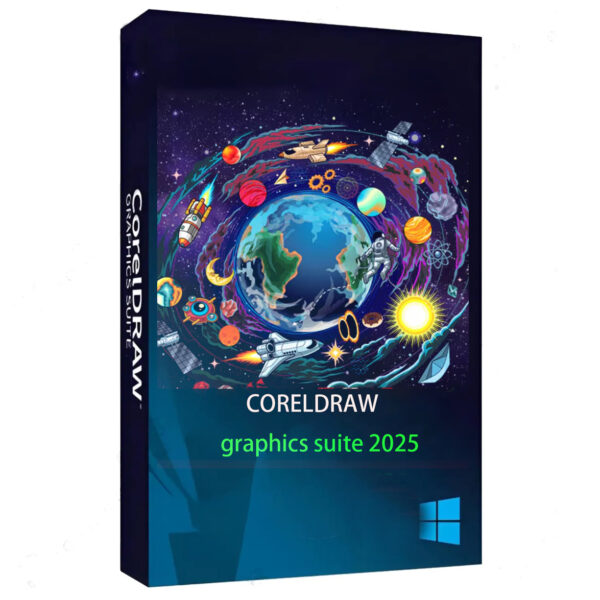 CorelDraw graphics suite 2025 license and download pack for windows