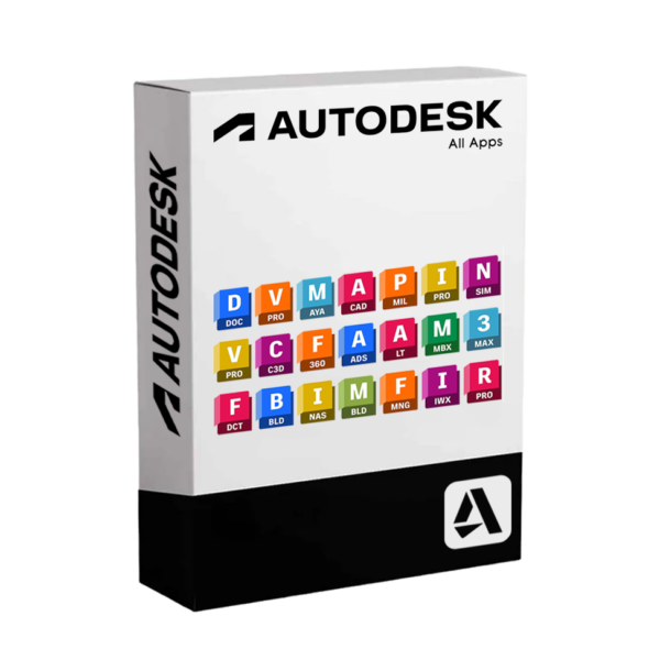 1-Year EDU License – Full suite of 40+ Autodesk applications for learning.
