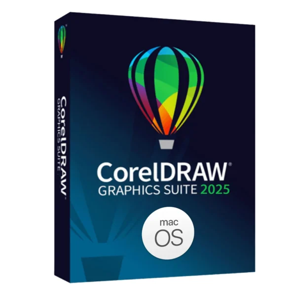 CorelDraw graphics suite 2025 license and download pack for mac