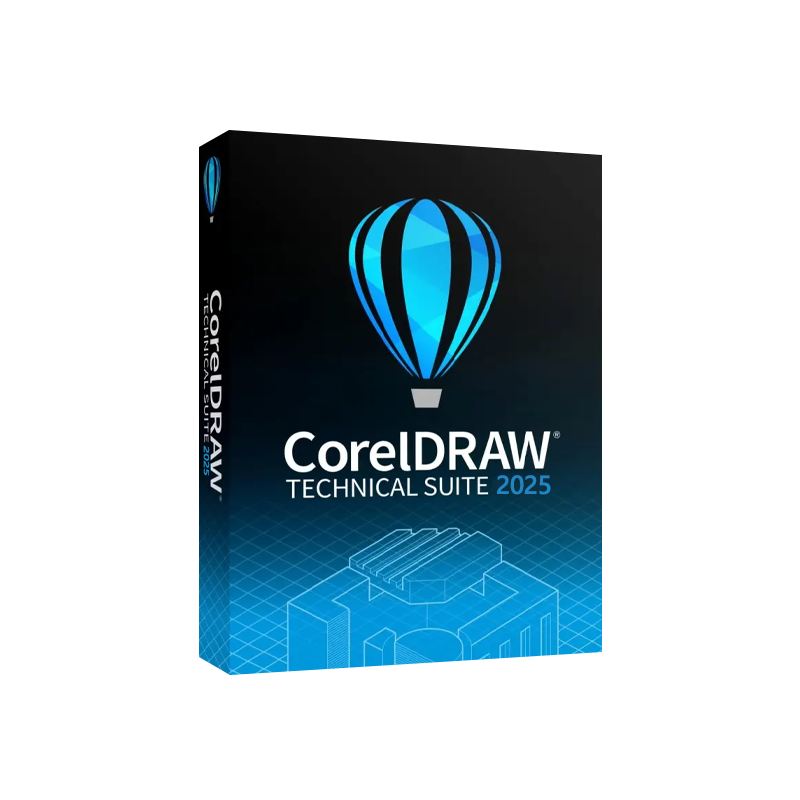 CorelDRAW Technical Suite 2025 – Windows – Commercial License.