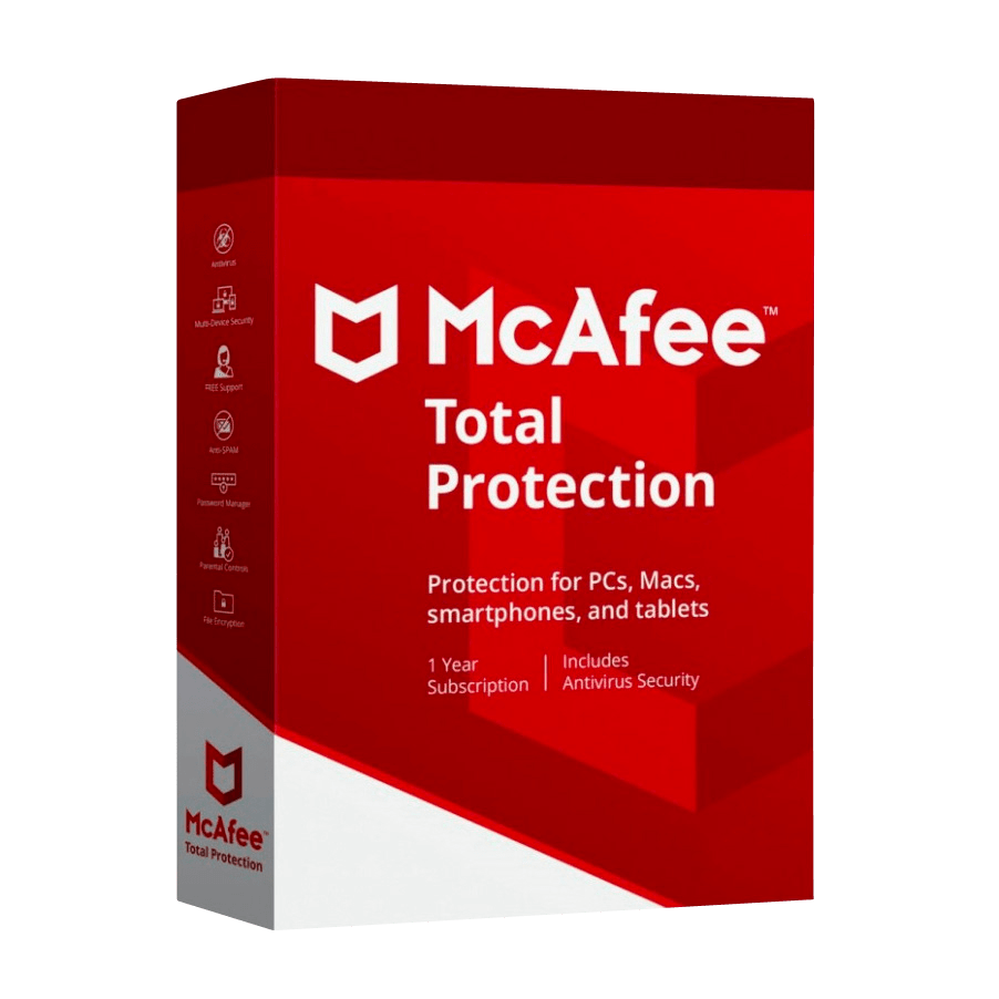 McAfee Total Protection 2022 – 1 Device – 1 Year – Bind Key.