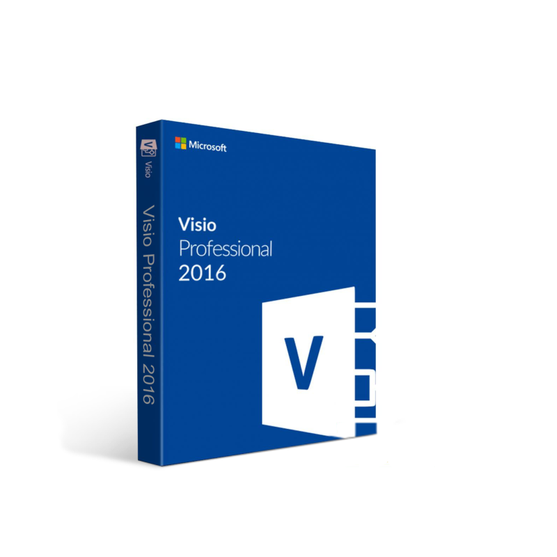 Visio Professional 2016 Key (5 PC)