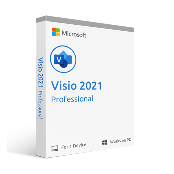 Visio Professional 2021 Key (2 PC)