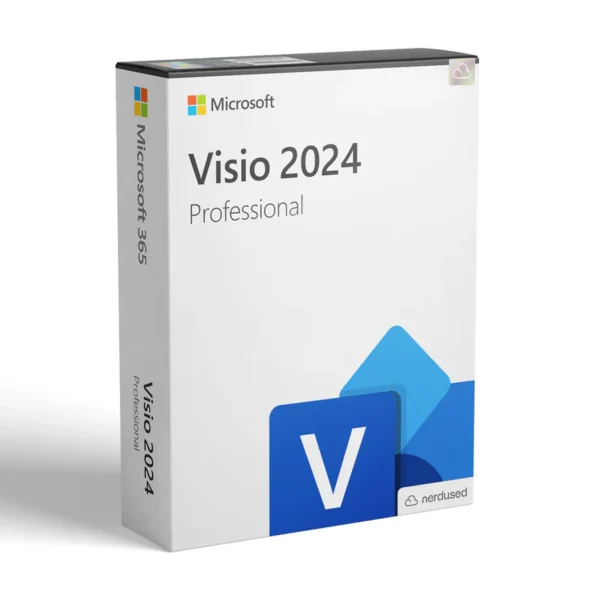 Visio Professional 2024 Bind Key for 1 pc
